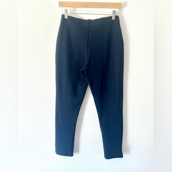 Sympli Ponte Navy Blue Pull-On Elastic Waistband Tapered Ankle Pants Size 6 - Picture 5 of 9